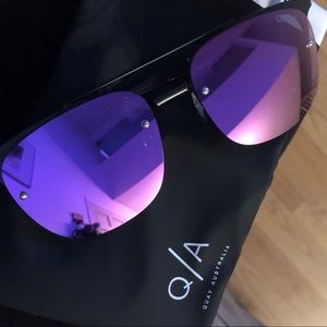 QUAY AUSTRALIA in Dark Purple in Private Eyes